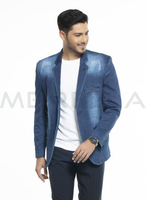 MEN'S DENIM BLAZER