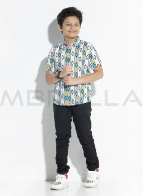 Boy's Casual Shirt Short Sleeve